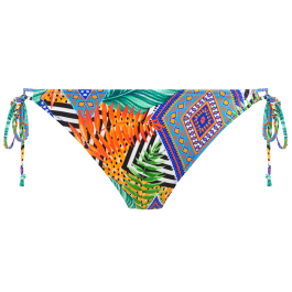 Freya Bademode Cala Palma Bikini Hose mit Seitlichen Bändern Multi