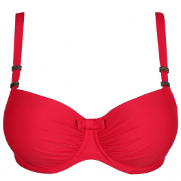 Primadonna Swim Cocktail Vorgeformte Balconette Bikini Oberteil Red