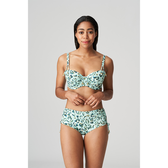 Primadonna Swim Alghero Hohe Bikini Hose Azzurro Mare Annadiva