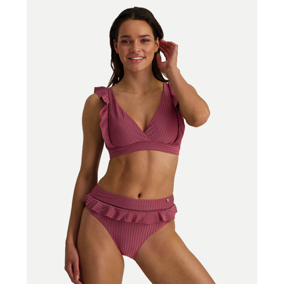 Beachlife Dark Rose High Waist Bikini Hose Annadiva