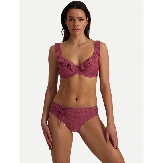 Beachlife Dark Rose Hohe Bikini Hose Annadiva