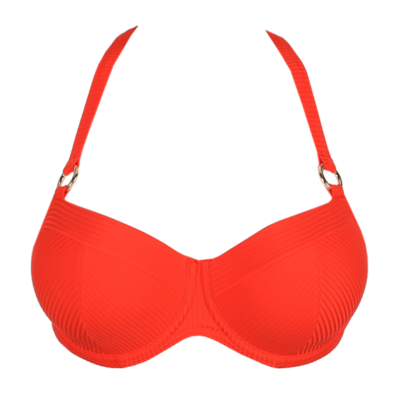Primadonna Swim Sahara Vorgeformte Balconette Bikini Oberteil Red