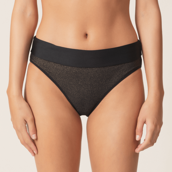 Marie Jo Swim Ornella Taillen Bikini Hose Noir Doré Annadiva