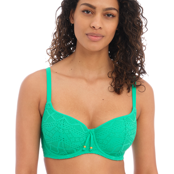 Freya Swim Sundance Padded Bikini Oberteil Jade Annadiva