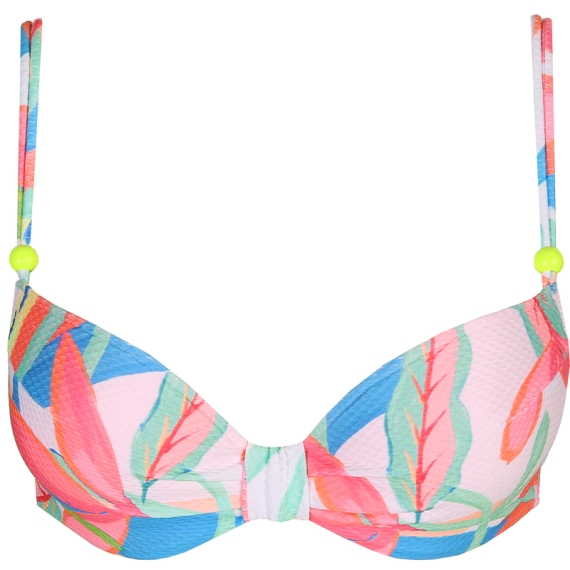 Marie Jo Swim Tarifa Deep Plunge Bikini Oberteil Tropical Blossom Annadiva