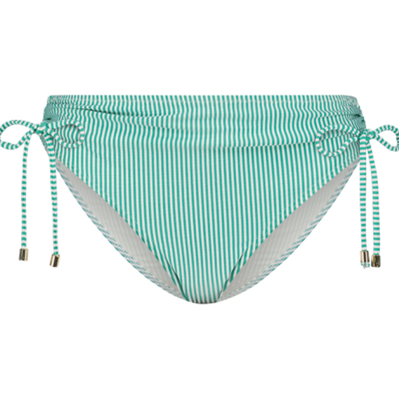 Cyell Bademode Sunny Vibes Verstellbare Hohe Bikini Hose Seagreen Annadiva