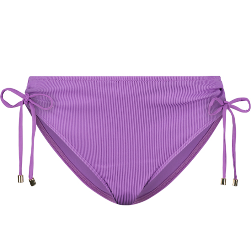 Cyell Bademode Purple Rain Verstellbare Hohe Bikini Hose