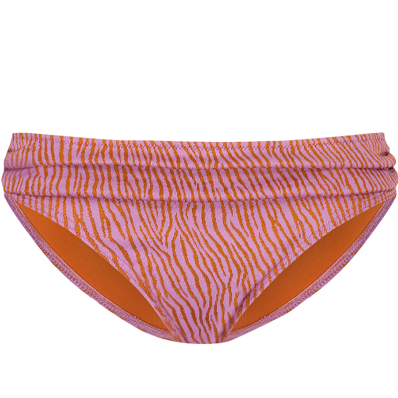 Cyell Zumba Zebra Bikini Hose Mit Plissee Falten Annadiva