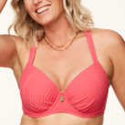 Annadiva Swim Coral Coast Vorgeformter Balconette Bikini Oberteil Coral