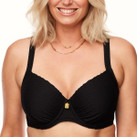 Annadiva Swim The Hills Vorgeformter Balconette Bikini Oberteil Schwarz