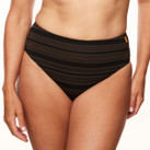 Annadiva Swim The Valley Hohe Bikini Hose Arabica Black