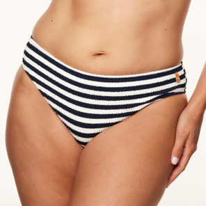 Annadiva Swim Navy Stripes Rio Bikini Hose Blue