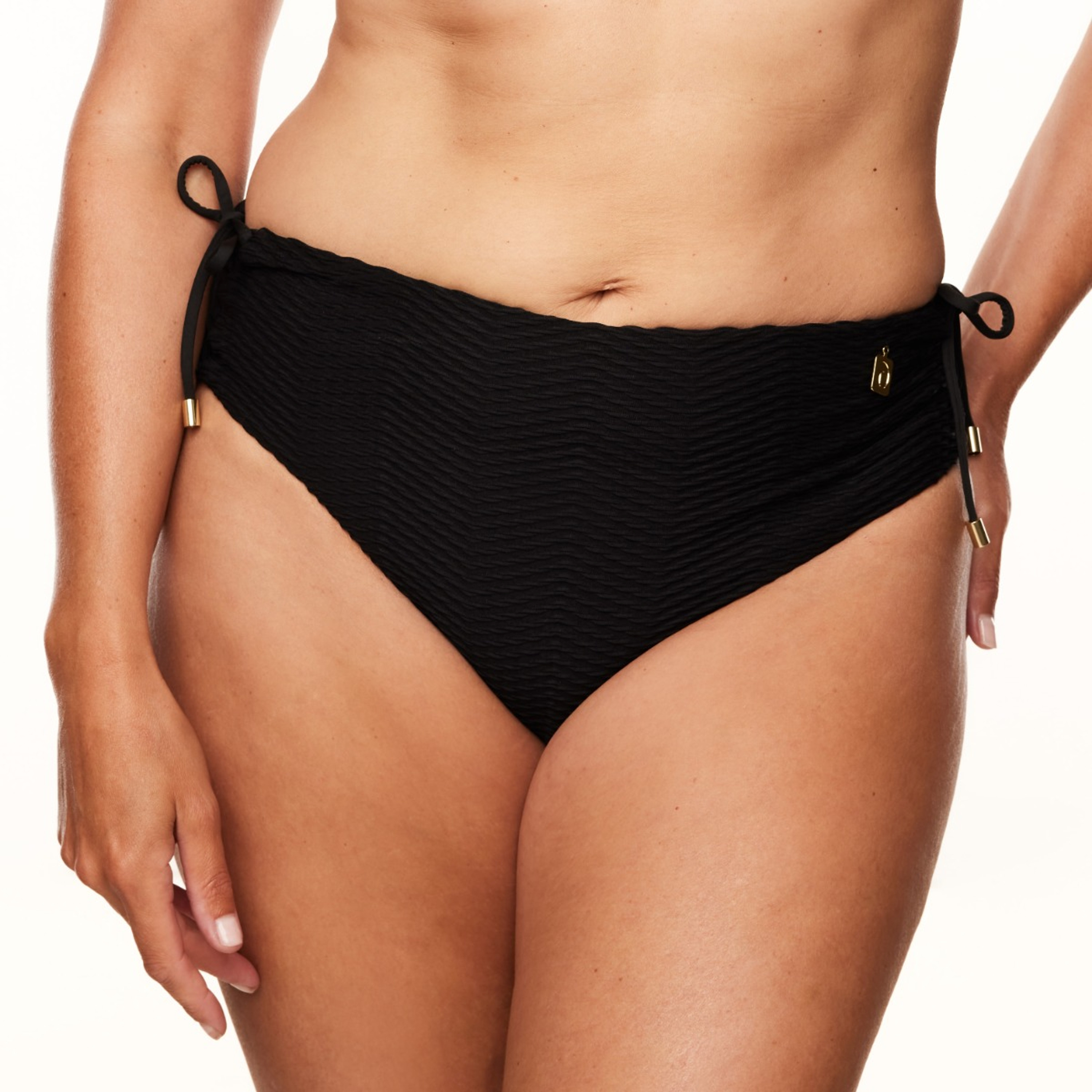 The Hills Hohe Bikini Hose mit Seitlichen Bändern