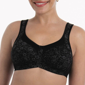 Anita Care Clara Art Prothesen BH Black Anthracite