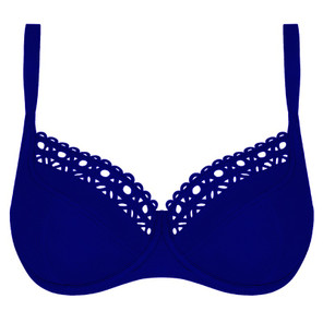 Lise Charmel Bademode Ajourage Couture Bügel Bikini Oberteil Outremer