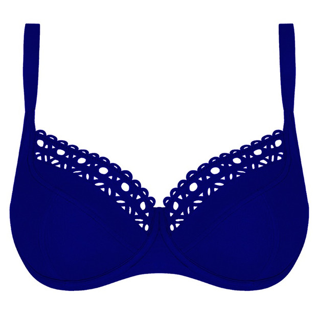 Lise Charmel Bademode Ajourage Couture Bügel Bikini Oberteil Outremer