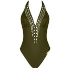 Lise Charmel Bademode Ajourage Couture Neckholder-Badeanzug Avocat
