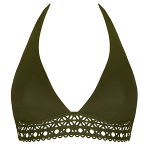 Lise Charmel Bademode Ajourage Couture Neckholder Bikini Oberteil Avocat
