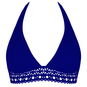 Lise Charmel Bademode Ajourage Couture Neckholder Bikini Oberteil Outremer
