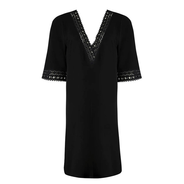 Lise Charmel Bademode Ajourage Couture Kaftan Noir