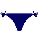 Lise Charmel Bademode Ajourage Couture Bikini Hose mit Seitlichen Bändern Outremer