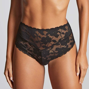 Panche Dessous Amour Taillenslip Schwarz