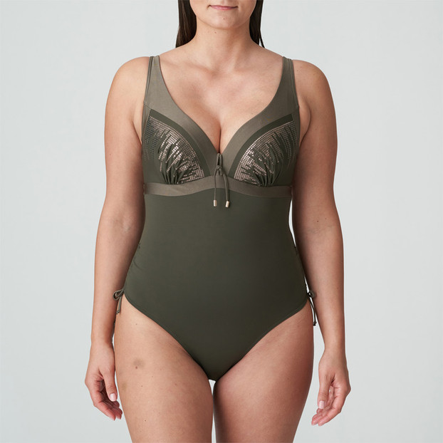 PrimaDonna Swim Aracruz Badeanzug Kaki