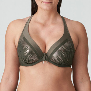 PrimaDonna Swim Aracruz Plunge Bikini Oberteil Kaki
