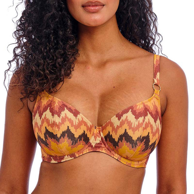 Freya Bademode Arizona Wave Plunge Bikini Oberteil Horizon