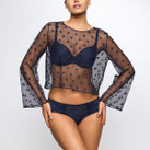 Marie Jo Avero Top Velvet Blue
