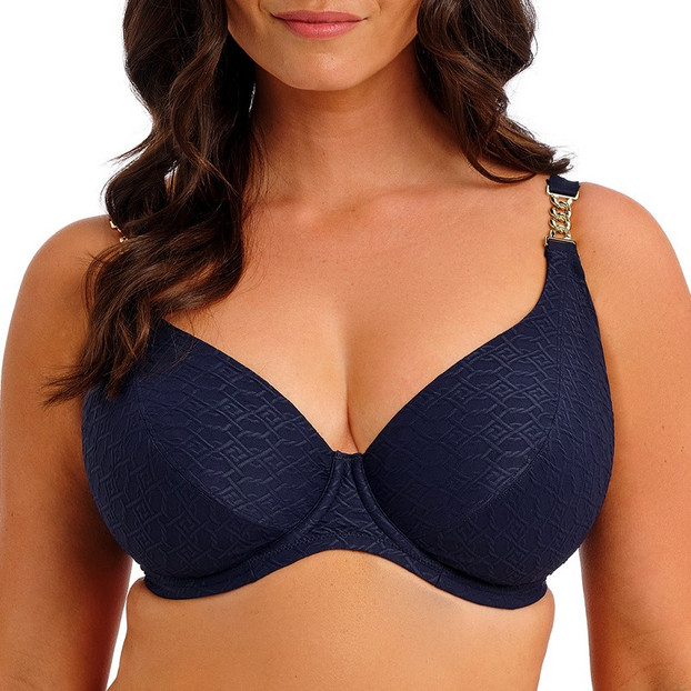 Fantasie Swim Azores Plunge Bikini Oberteil Midnight