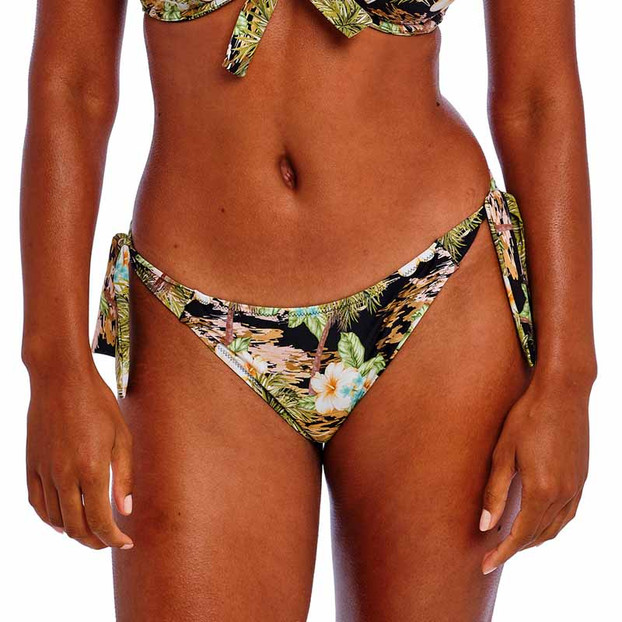 Freya Bademode Bahama Shores Bikini Hose mit Seitlichen Bändern Schwarz