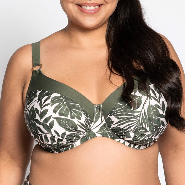 Ulla Swim Bali Bikini Oberteil Olive