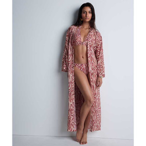 Aubade Bademode Beach Walk Kaftan Pink Tiger