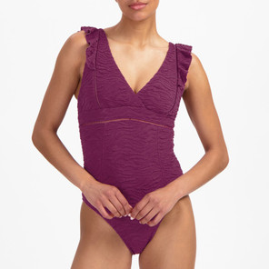 Beachlife Bright Plum Badeanzug Plum