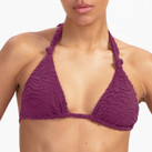Beachlife Bright Plum Triangle Bikini Oberteil Plum