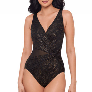 Miraclesuit Brilliante Circe Badeanzug Black