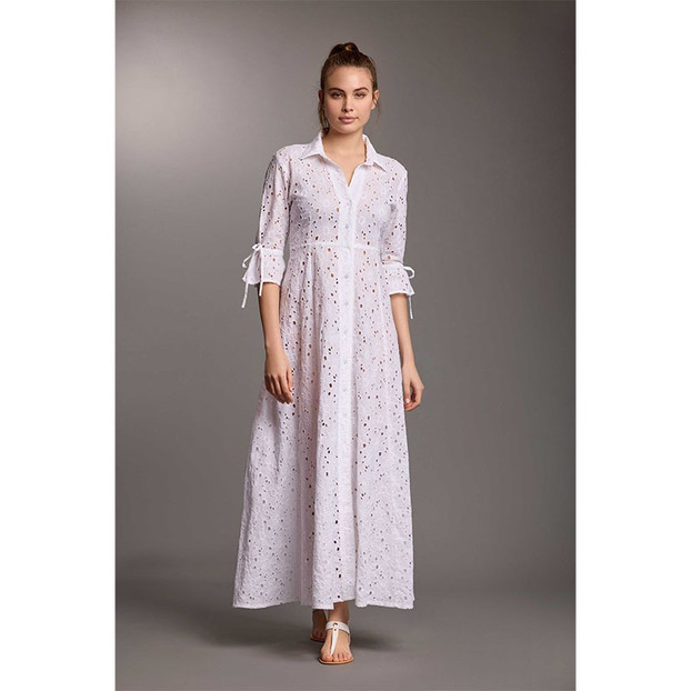 Iconique Camilla Strandkleid White