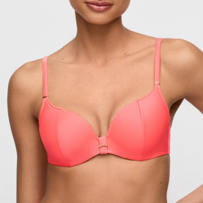 Marie Jo Swim Cassie Herzförmiger Bikini Oberteil Neon Fiesta