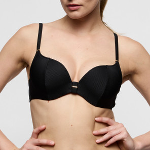 Marie Jo Swim Cassie Herzförmiger Bikini Oberteil Schwarz