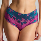 Panache Clara Taillenslip Teal Magenta
