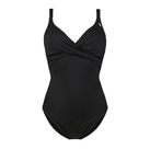 Annadiva Swim Confidence Figurformender Badeanzug Black 