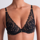 Aubade Cosmic Romance Vorgeformter Plunge BH Black Star