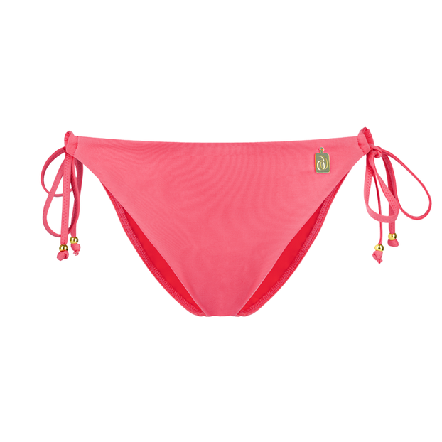 Annadiva Swim Cotton Candy Bikini Hose mit Seitlichen Bändern Pink