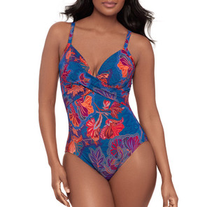 Miraclesuit Decoupage Captivate Badeanzug Multi