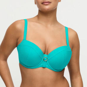 Primadonna Swim Delray Vorgeformter Balconette Bikini Oberteil Sea Turtle