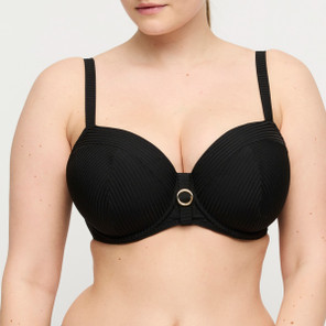 Primadonna Swim Delray Vorgeformter Balconette Bikini Oberteil Schwarz