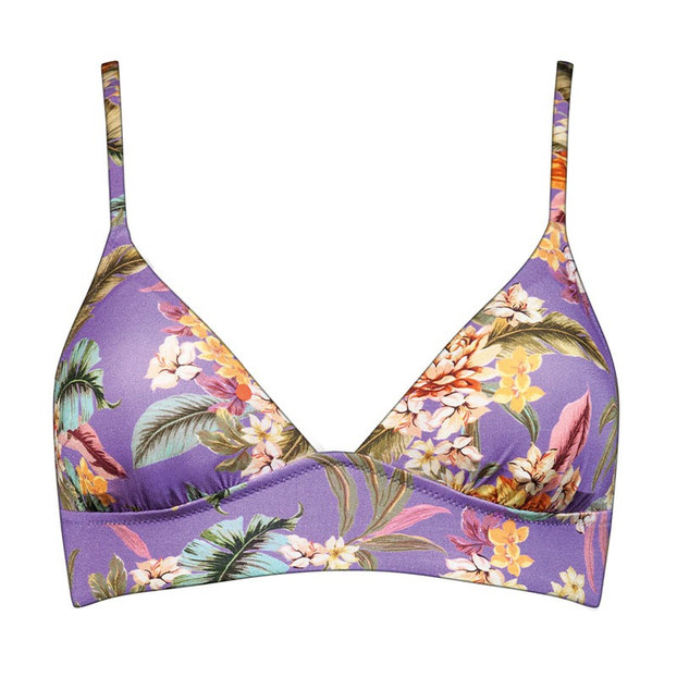 Watercult Dreamscape Tropics Bikini Oberteil Lilac Pastel Mix