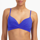Beachlife Electric Blue Twist Bikini Oberteil