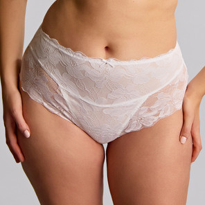 Panache Evangeline Taillenslip White
